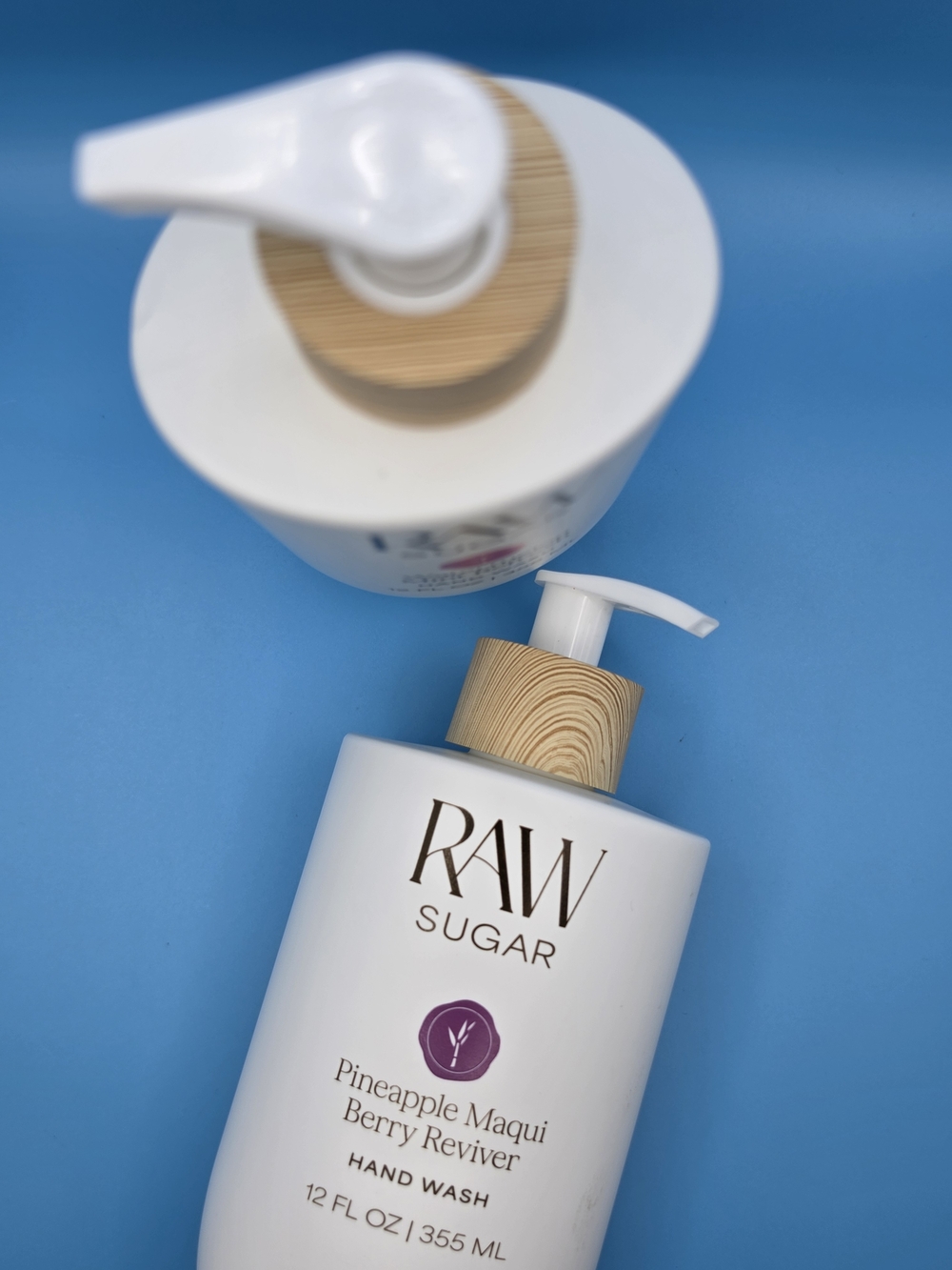 RAW Sugar Pineapple Maqui Berry Reviver Hand Wash — White & Wood